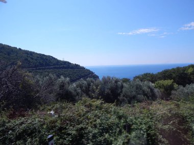 Highway, Karadağ - 28 Ağustos 2014: Simgesel Yapılar ve manzara o