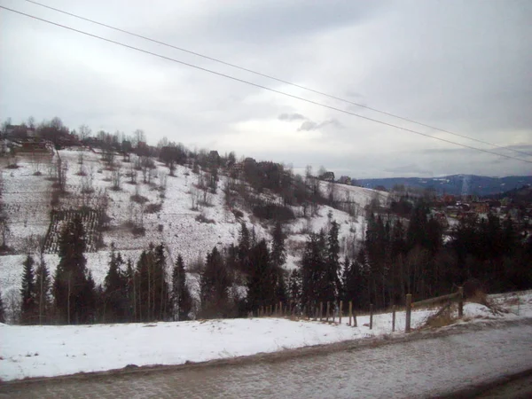 Road, Polen-5 januari 2012: arkitektur, landmärken och mark — Stockfoto