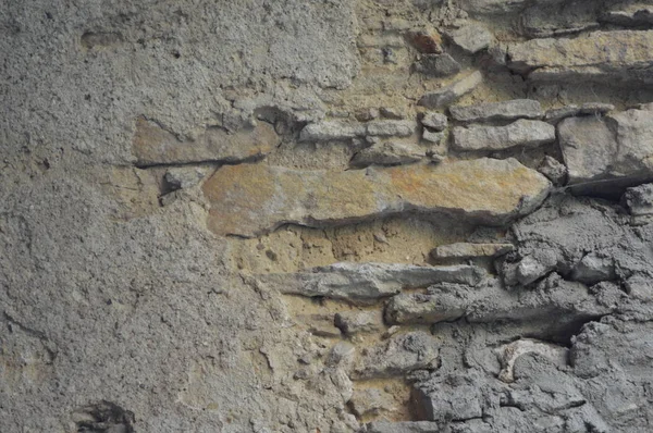 A textura das paredes de pedra e alvenaria — Fotografia de Stock