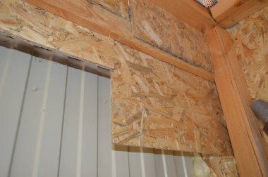 Çerçeve ev inşaatının ayrıntıları ve elemanları