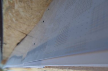 Çatı yalıtımı için polivinil klorür soffits