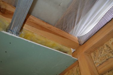 Mineral yün ile duvar ve tavan yalıtımı