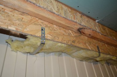 Alçıpan için askıda yapı nın montajı