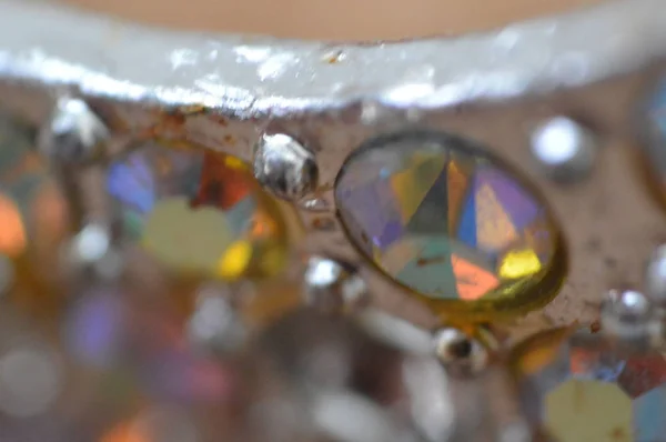 Κοσμήματα και λεπτομέρειες closeup shot υφή — Φωτογραφία Αρχείου