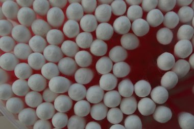 Çeşitli ev dokuları ve nesneler yakın çekim