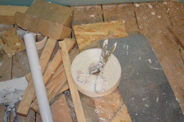 İş ve ev yenileme için inşaat araçları