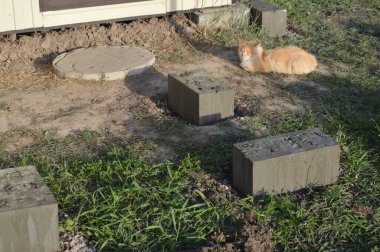 Blokların temelinin inşası ve kurulumu