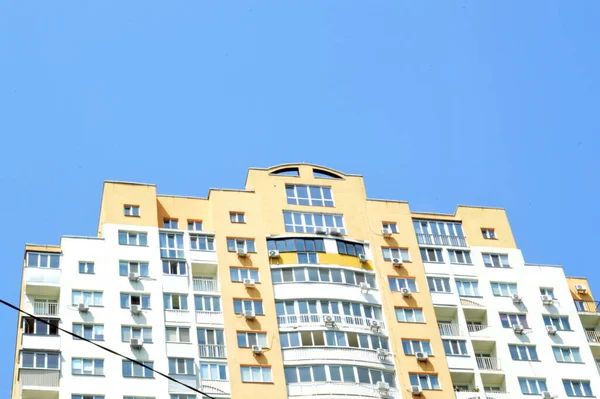 New Residential Buildings Neighborhood Infrastructure Quarter — Stock Photo, Image