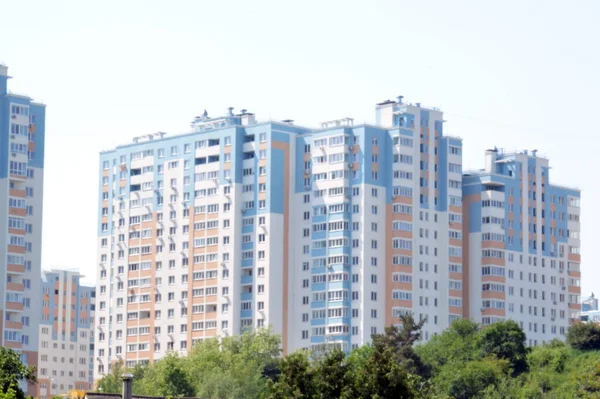 Nuevos Edificios Residenciales Barrio Infraestructura Trimestre — Foto de Stock