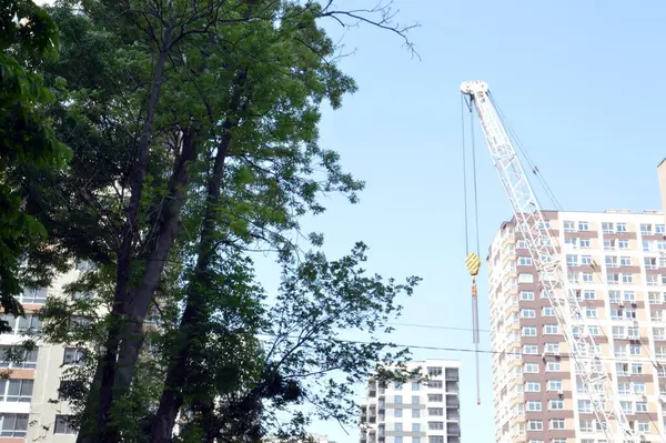 Nuevos Edificios Residenciales Barrio Infraestructura Trimestre — Foto de Stock