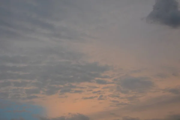 Clouds Sunset Thunder Rain — Stock Photo, Image