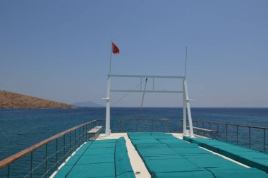 Yat güvertesi detayları ve elementlerin tasarımı