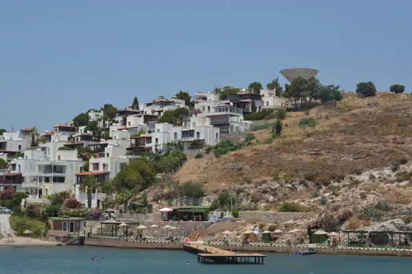 Borum Turkish July 2020 Panorama Camel Beach Aegean Sea — 图库照片