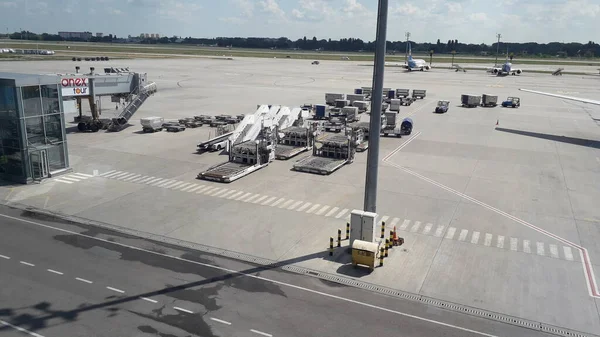 Boryspil Ukraine Juli 2020 Boryspil International Airport Ankomst Och Avgång — Stockfoto