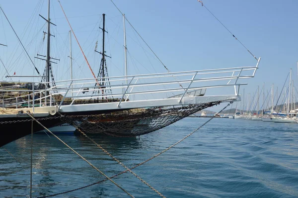 Bodrum Turquie Juillet 2020 Yachts Garés Dans Marina — Photo