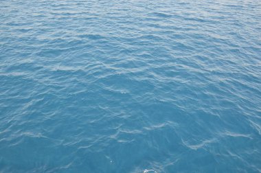 Ege 'de yeşil-mavi deniz suyu dokusu