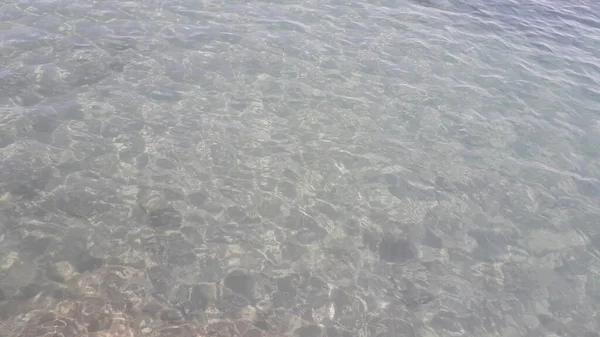 Текстура Зелено Синей Морской Воды Эгейском Море — стоковое фото