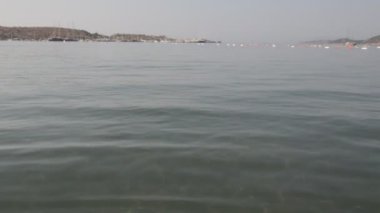 Gumbet, Bodrum Ege deniz körfezi ve sahil manzarası