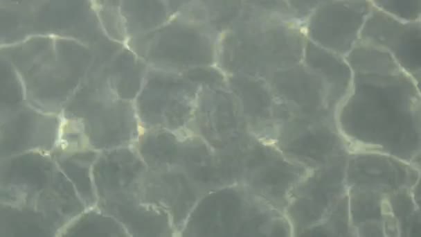 Texture de l'eau de mer vert-bleu dans la mer Égée