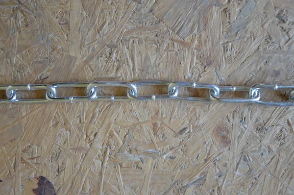 Arka Planda Hafif Metal Zincir — Stok fotoğraf