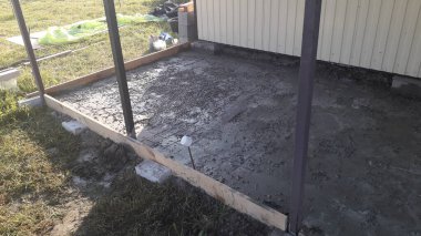 Döşeme kiremitleri için alan somutlaştırılıyor