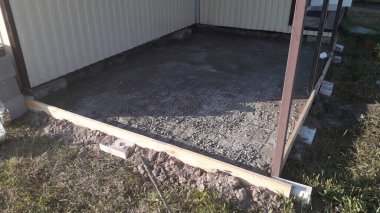 Döşeme kiremitleri için alan somutlaştırılıyor