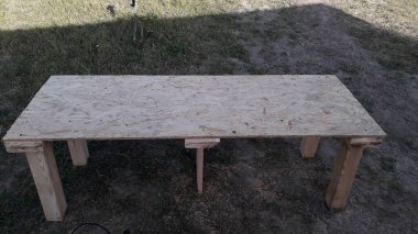 Ranzayı kendi ellerinle kerestelerden yapma işlemi.