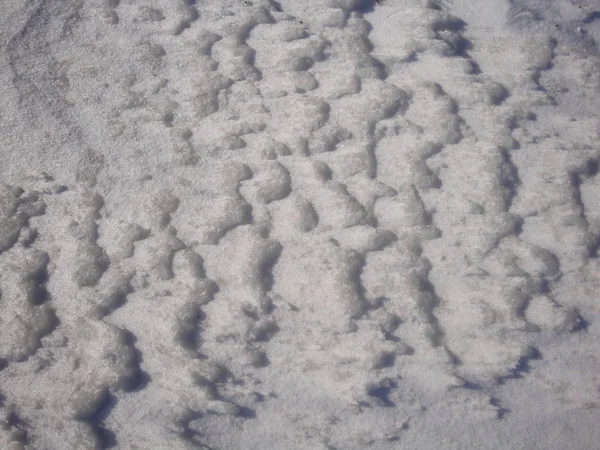 Гарний Білий Сніг Текстури Утворена Зимових Вітрів Хвилі Дюни Білий — стокове фото