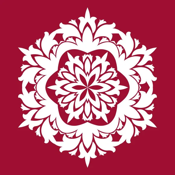 Fond Flocons Neige Utilisé Ces Couleurs Mode Rouge Jaunâtre Rose — Image vectorielle