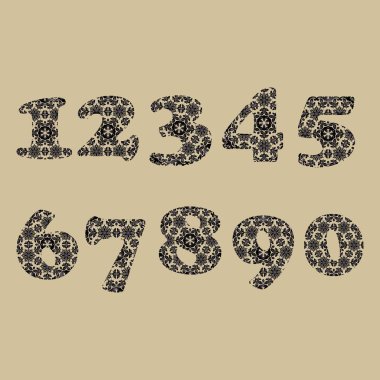 Doodle çiçek harfler. Kitap için yetişkin renklendirme. Mandala ve ayçiçeği. ABC kitap. Vektör öğeleri izole. Büyük harf İngiliz alfabesi