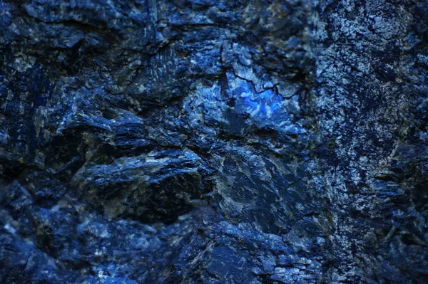 Blue Granite slab - closeup background and texture — ストック写真