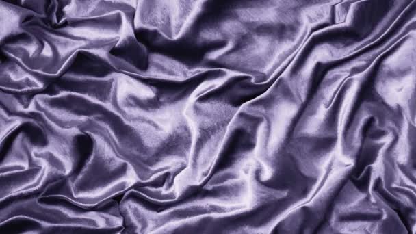 Animated texture silk fabric in 4k. 3D — стоковое видео