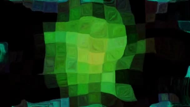 夜店抽象运动背景动画视频骑师，VJ — 图库视频影像