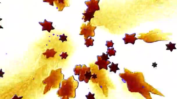 Абстрактний фон з кольоровим неоновим градієнтом веселки . — стокове відео
