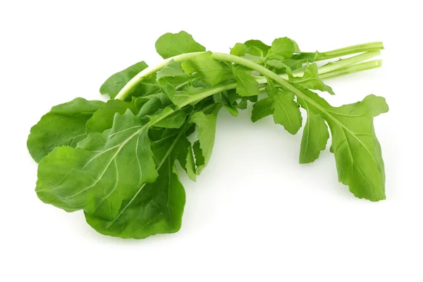 Bunch Fresh Rucola Isolated White Background — Stock Photo, Image