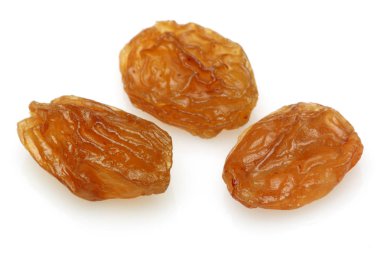 Beyaz arka planda izole edilmiş altın üzüm