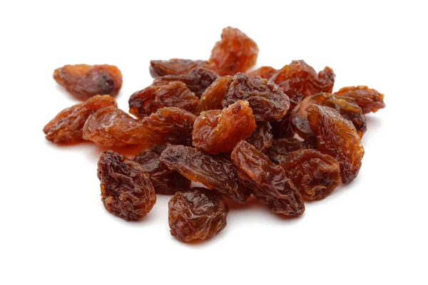 Raisin Doré Isolé Sur Fond Blanc — Photo