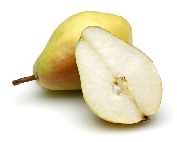 흰색으로 분리 된 싱싱 한 과일들 — 스톡 사진