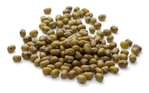 Hromada Mungových fazolí izolovaných na bílém — Stock fotografie