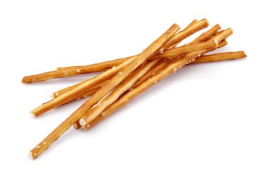 Sopa kraker, simit, beyaz izole