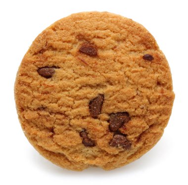 Çikolata yongası çerez, bisküvi izole