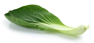 Bok Choy veya Çin lahanası beyaz izole