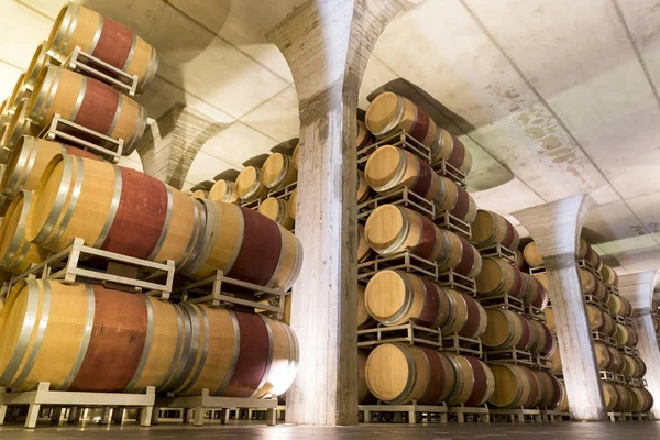 Wine Barrels Cellar Italy Tuscan — Stock Photo, Image