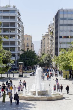 Yunanistan Atina Syntagma Meydanı