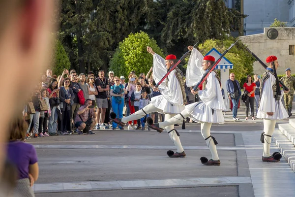 希腊 雅典 未知索迪尔仪式 — 图库照片