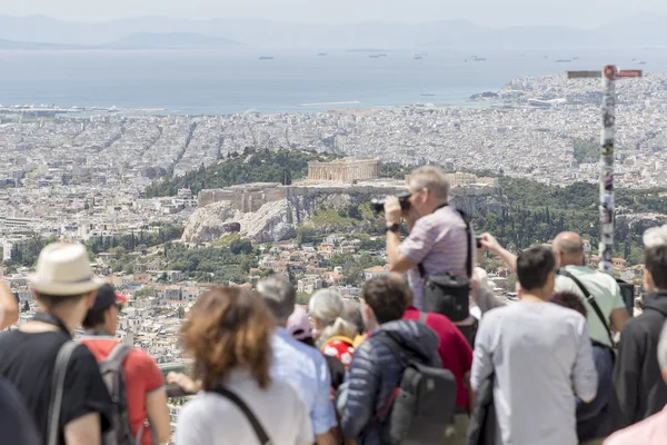 Görögország Athén Lycabettus Hill — Stock Fotó