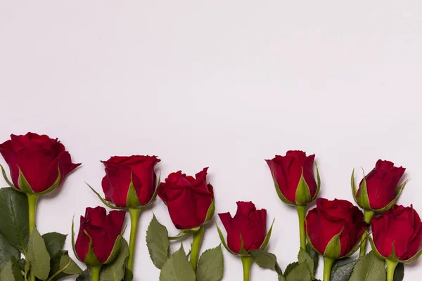 발렌타인 배경에 빨간색 테두리 텍스트 — 스톡 사진