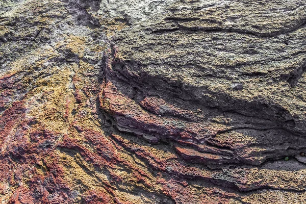 Doğal Taş Kaya Volkanik Kökenli Yapısı Dokulu Yüzeyi — Stok fotoğraf