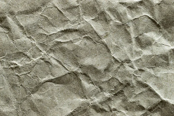 Fondo Grunge Papel Envoltura Textural Gris Arrugado —  Fotos de Stock