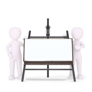 bir beyaz tahta duran öğretmen